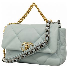 Chanel Handbag 19 in Sky Blue Light blue