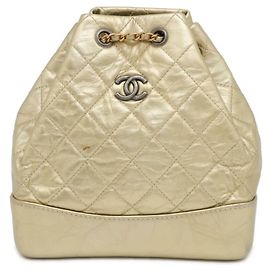 Chanel Gabrielle Small Backpack Golden