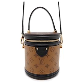 Louis Vuitton-Louis Vuitton Monogram Reverse Cannes Vanity Bag-Black