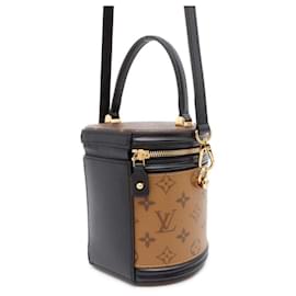 Louis Vuitton-Louis Vuitton Monogram Reverse Cannes Vanity Bag-Black