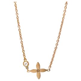 Collar Péndulo Monogram Idylle Louis Vuitton Dorado