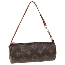Louis Vuitton-LOUIS VUITTON Monogram Papillon Pouch Vintage LV Auth 93157-Monogram