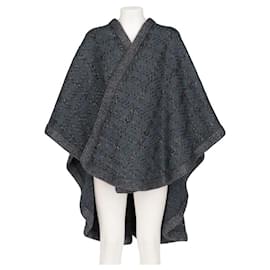 Autre Marque-Avagolf Grey Wool Cape-Grey