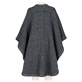 Autre Marque-Avagolf Grey Wool Cape-Grey