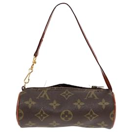 Louis Vuitton-LOUIS VUITTON Monogram Papillon Pouch Vintage LV Auth 93148-Monogram