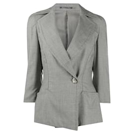 Gianfranco Ferré Grey Wool Jacket Grey