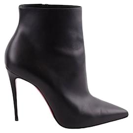 Christian Louboutin-Leather boots-Black