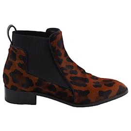 Christian Louboutin-Leather boots-Brown