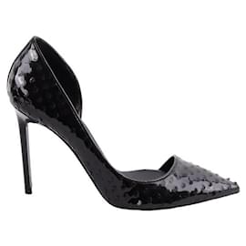 Saint Laurent-Leather heels-Black