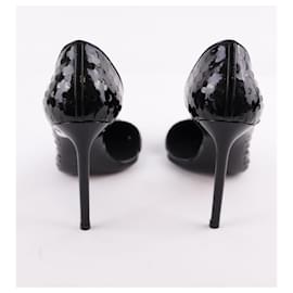 Saint Laurent-Leather heels-Black