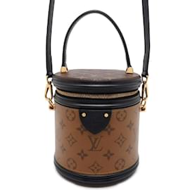Louis Vuitton-Louis Vuitton Monogram Reverse Cannes Vanity Bag-Black
