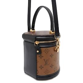 Louis Vuitton-Louis Vuitton Monogram Reverse Cannes Vanity Bag-Black