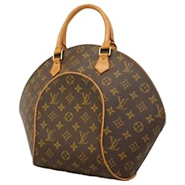 Louis Vuitton-Louis Vuitton Monogram Ellipse MM Handbag-Brown