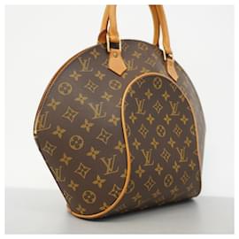 Louis Vuitton-Louis Vuitton Monogram Ellipse MM Handbag-Brown