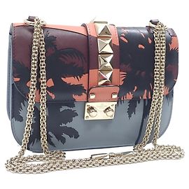 Borsa a spalla con catena Valentino Garavani Multicolore