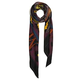 Hermès-Hermès 2006 Square 140 Mr. Mrs. Cashmere Shawl Hermes square-Black