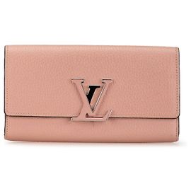Cartera Capucines Taurillon Louis Vuitton rosa Rosa