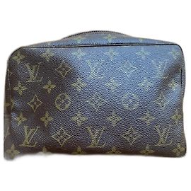 Necessaire Louis Vuitton Monogram Marrom Marrom