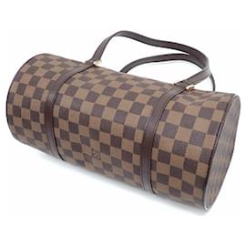 Louis Vuitton-Louis Vuitton Damier Ebene Papillon 30 Handbag-Brown