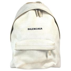 Balenciaga Everyday Backpack Black White