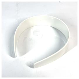 Céline-Celine Black and White Plastic Headband-Black,White