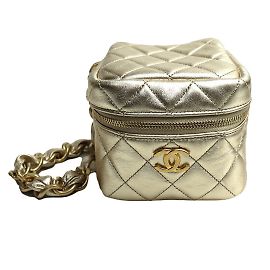 Borsa a catena Chanel Matelassé D'oro