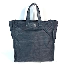 Fendi-Fendi 7VA367 Black Shoulder Tote Bag-Black