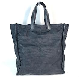Fendi-Fendi 7VA367 Black Shoulder Tote Bag-Black