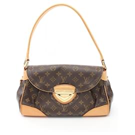 Louis Vuitton-Louis Vuitton Beverly MM Monogram Shoulder Bag-Brown