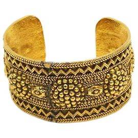 Chanel Vintage Byzantine Bracelet Gold hardware