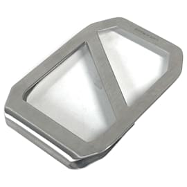 Hermès-Hermes Delta Money Clip-Silvery