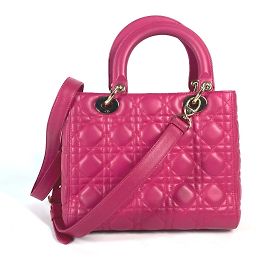 Bolsa Tote Lady Christian Dior Rosa