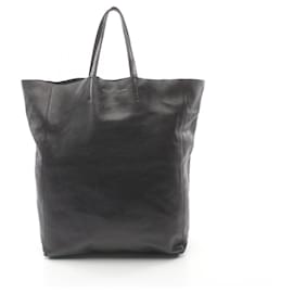 Céline-Celine Vertical Cabas Tote Bag-Black