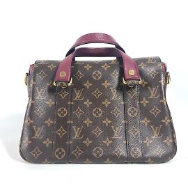 Sac à main Manhattan Monogram Louis Vuitton Marron Bordeaux