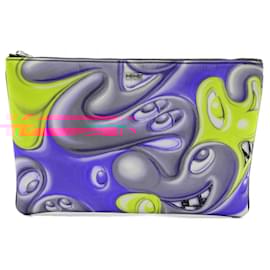 Christian Dior-Christian Dior Dior x Kenny Scharf Pouch Bag-Black,Multiple colors