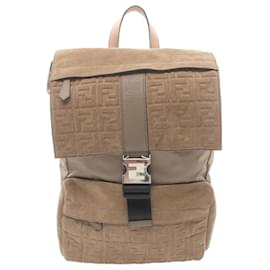 Fendi-Fendi FF Rucksack Backpack Bag-Beige
