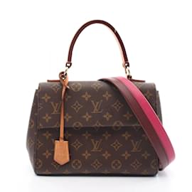 Louis Vuitton-Louis Vuitton Cluny BB Monogram Handbag-Brown