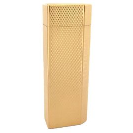 VINTAGE CARTIER LIGHTER MUST GUILLOCHE GOLD PLATED LIGHTER Golden