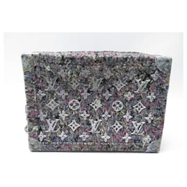 Louis Vuitton-NINE LOUIS VUITTON SOFT TRUNK LV FELT M58741 WOOL SHOULDER BAG-Multiple colors