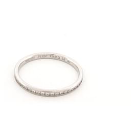 Fred-FRED FOR LOVE RING ALLIANCE 4B0346 IN PLATINUM 950 SET WITH 23 DIAMONDS 2GR-Silvery