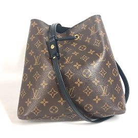 Sac à épaule NeoNoe Monogram Louis Vuitton Marron Noir
