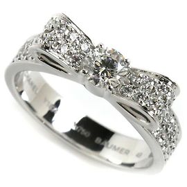 Bague Medium Ribbon de Chanel en Or Blanc K18 Blanc