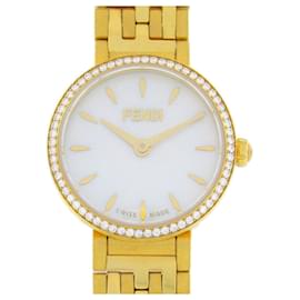 Fendi-Fendi Forever Gold Plated Women's Wristwatch-Other