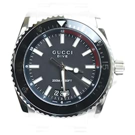 Gucci-Gucci Dive Quartz Wristwatch-Black