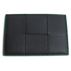 Bottega Veneta-Bottega Veneta Cassette Credit Card Case-Black