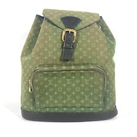 Louis Vuitton-Louis Vuitton Monogram Montsouris GM Backpack-Brown,Khaki