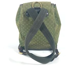 Louis Vuitton-Louis Vuitton Monogram Montsouris GM Backpack-Brown,Khaki