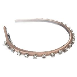 Miu Miu rosa Satin Haarband Pink