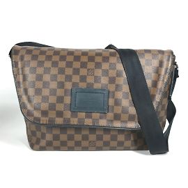 Bolsa Louis Vuitton Damier Flap Sprinter MM Marrom