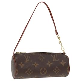 Louis Vuitton-LOUIS VUITTON Monogram Papillon Pouch LV Auth 93147-Monogram